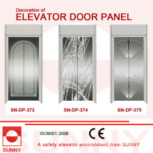 Panneau de porte de St St Mirror pour la décoration de cabine d&#39;ascenseur (SN-DP-373)